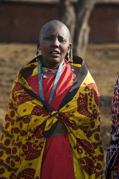 12 - Kenia - poblado Masai, mujer